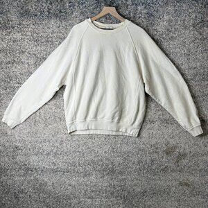 John Elliott Sweater Mens 4 Crewneck Pullover Made USA Textured Knit Casual